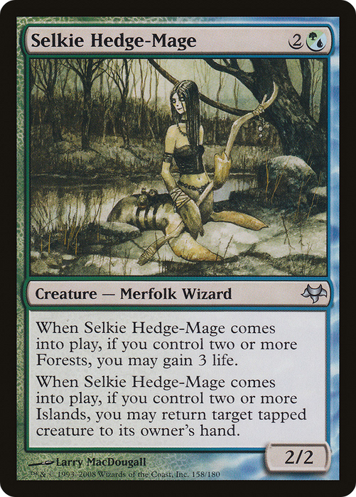 Selkie Hedge-Mage (EVE-158) - uncommon - Foil