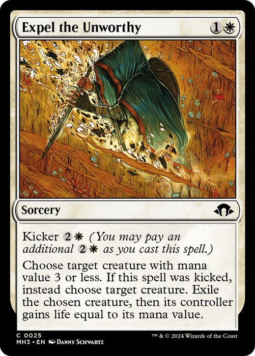 Expel the Unworthy (MH3-025) - common