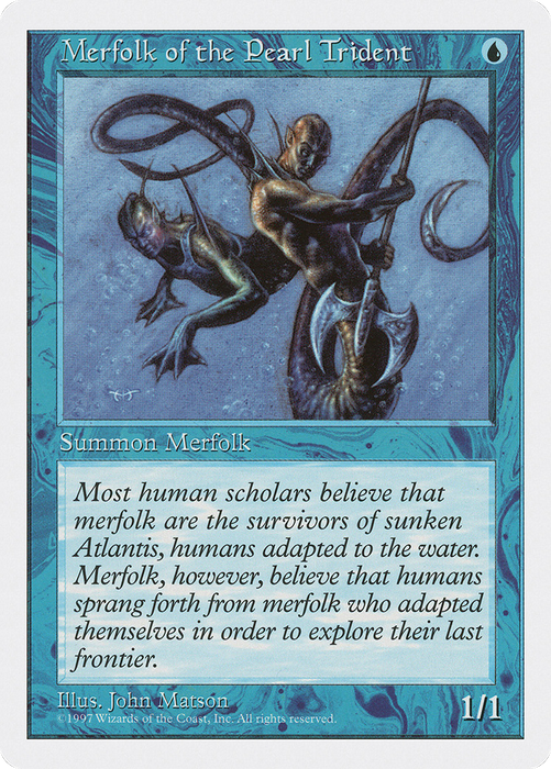 Merfolk of the Pearl Trident (5ED-104) - common