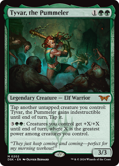 Tyvar, the Pummeler (DSK-202) - mythic - Foil
