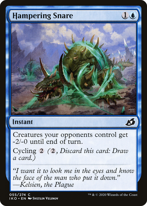 Hampering Snare (IKO-055) - common