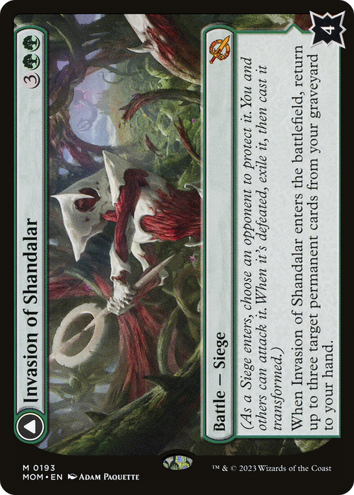 Invasion of Shandalar // Leyline Surge (MOM-193) - mythic