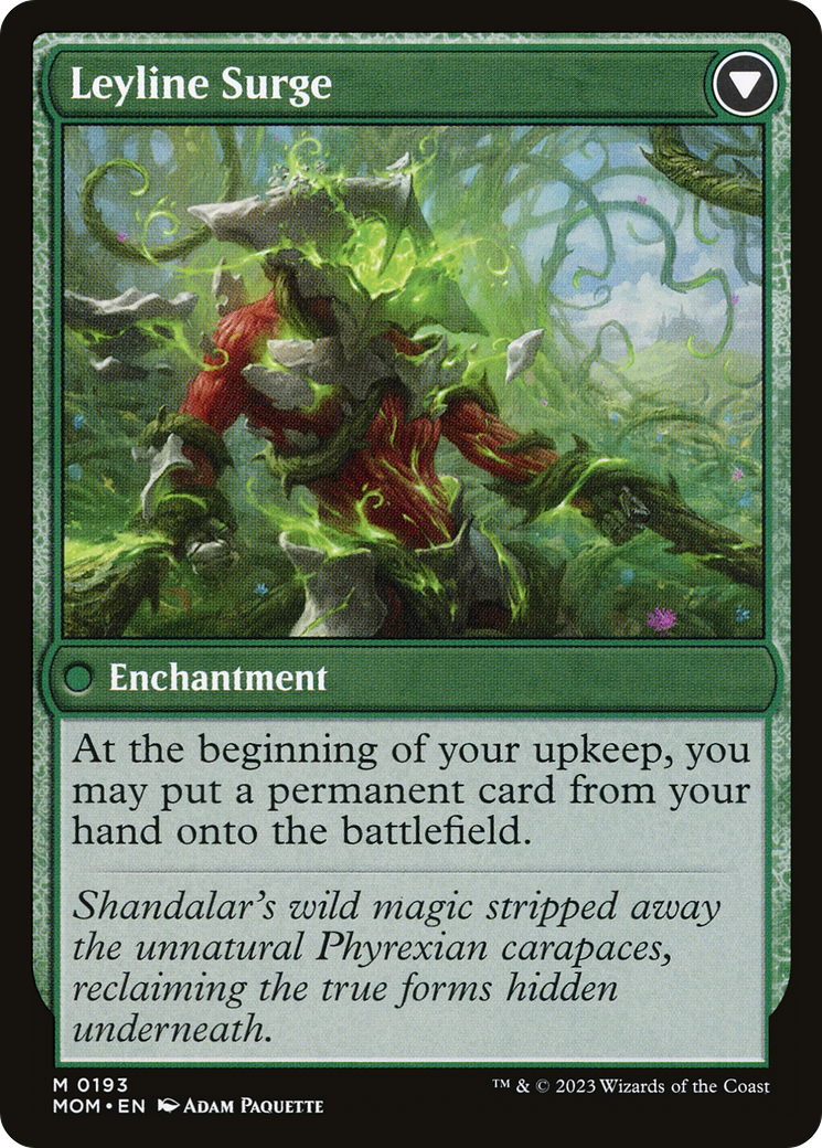 Invasion of Shandalar // Leyline Surge (MOM-193) - mythic