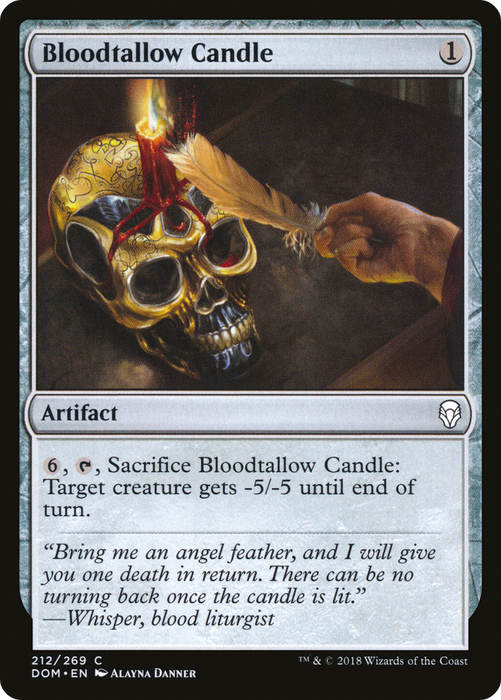 Bloodtallow Candle (DOM-212) - common - Foil
