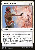 Orim's Thunder (DMR-018) - common - Foil