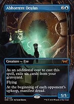 Abhorrent Oculus (DSK-344) - mythic (Borderless) - Foil