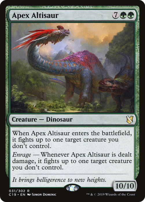 Apex Altisaur (C19-031) - rare