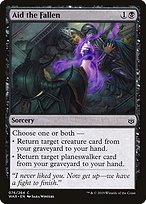 Aid the Fallen (WAR-076) - common - Foil