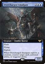 Overcharged Amalgam (VOW-363) - rare: (Extended Art) - Foil