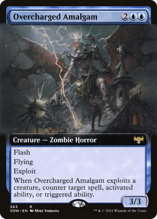 Overcharged Amalgam (VOW-363) - rare: (Extended Art)
