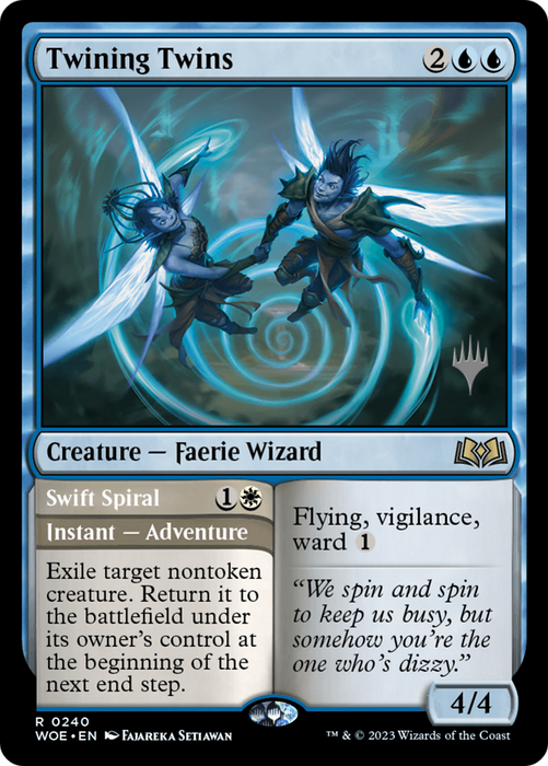 Twining Twins // Swift Spiral (PPWOE-240P) - rare - Foil