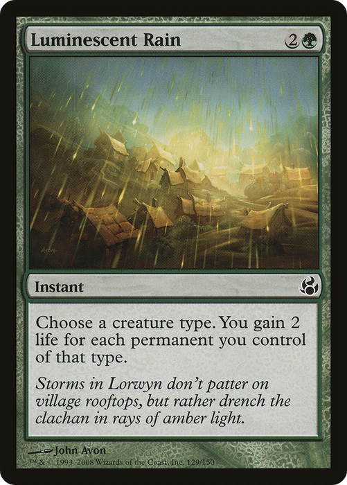 Luminescent Rain (MOR-129) - common