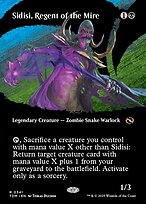 Sidisi, Regent of the Mire (TDM-341) - rare: (Showcase) (Borderless)