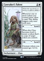 Caretaker's Talent (PRE-06S) - rare - Foil
