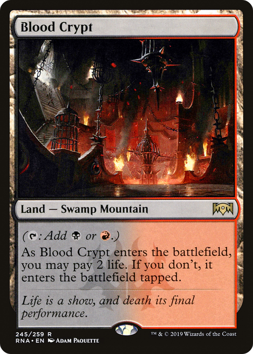 Blood Crypt (RNA-245) - rare