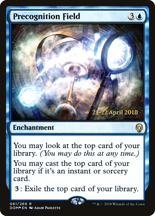 Precognition Field (PRE-61S) - rare - Foil