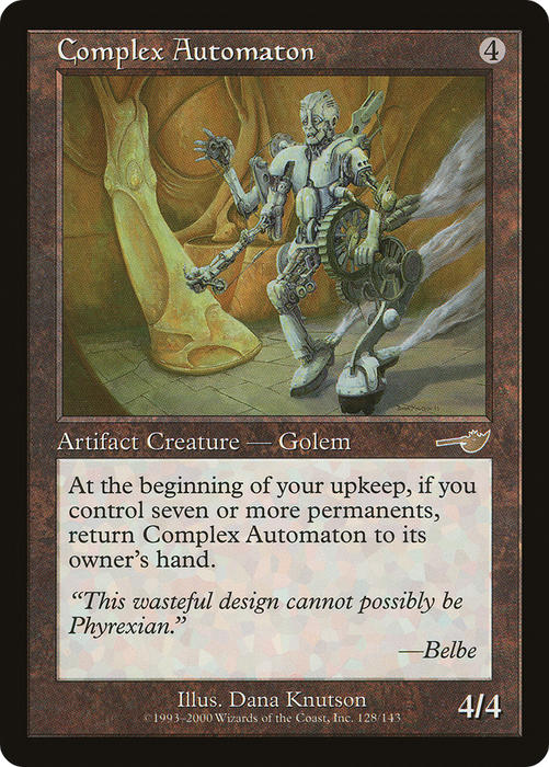Complex Automaton (NMS-128) - rare - Foil