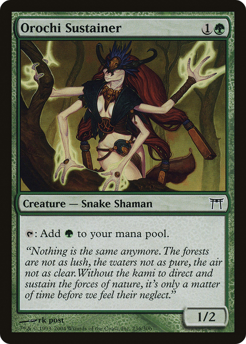 Orochi Sustainer (CHK-236) - common - Foil