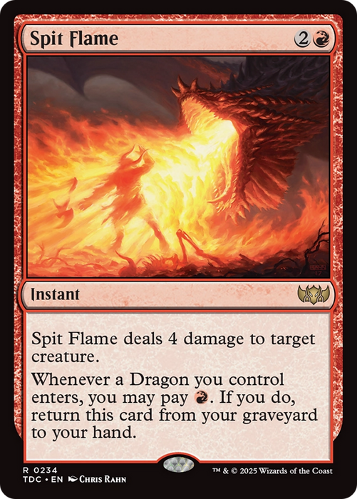 Spit Flame (TDC-234) - rare
