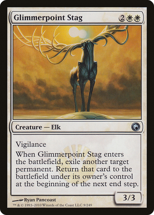 Glimmerpoint Stag (SOM-009) - uncommon - Foil