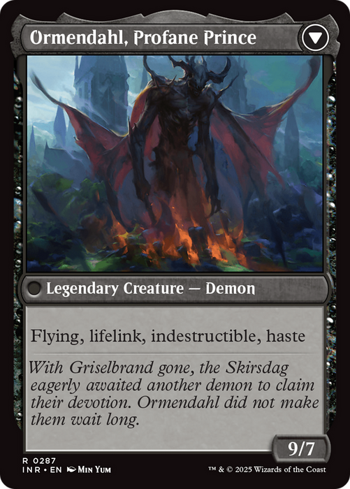 Westvale Abbey // Ormendahl, Profane Prince (INR-287) - rare - Foil