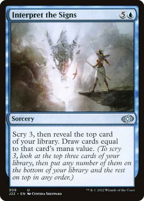 Interpret the Signs (J22-309) - uncommon