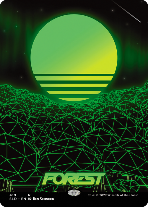 Forest (SLD-419) - rare (Borderless)