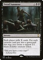 Dread Summons (NCC-249) - rare