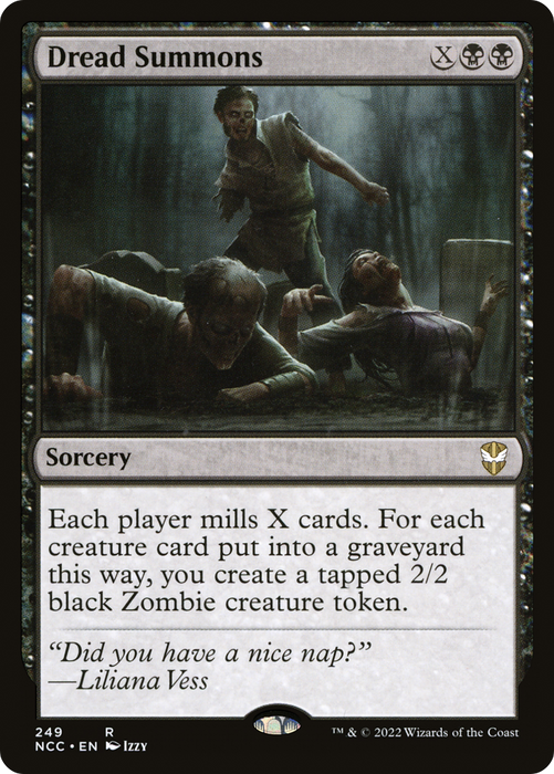 Dread Summons (NCC-249) - rare