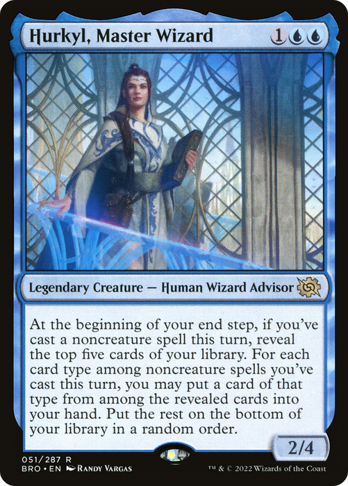 Hurkyl, Master Wizard (BRO-051) - rare - Foil