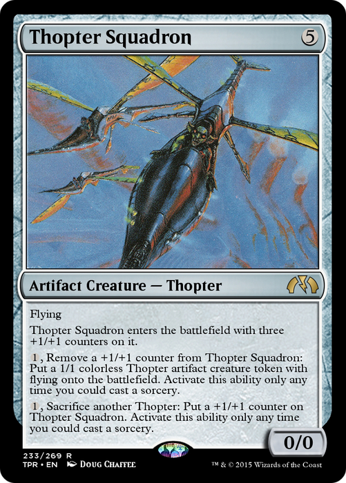 Thopter Squadron (TPR-233) - rare