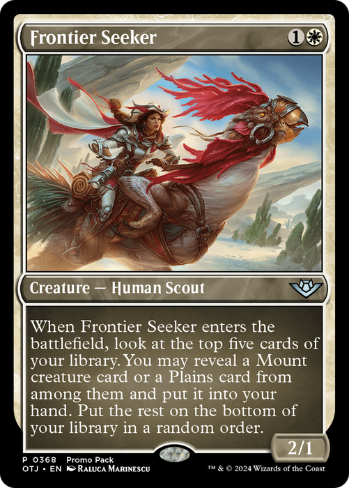 Frontier Seeker (PPOTJ-368) - uncommon - Foil