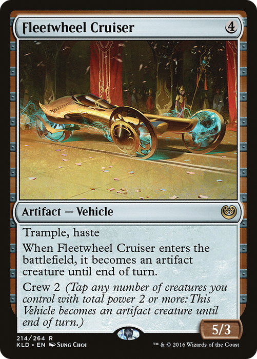 Fleetwheel Cruiser (KLD-214) - rare - Foil