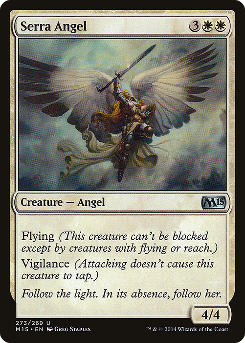Serra Angel (M15-273) - uncommon