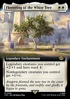 Flowering of the White Tree (LTR-348) - rare: (Extended Art)