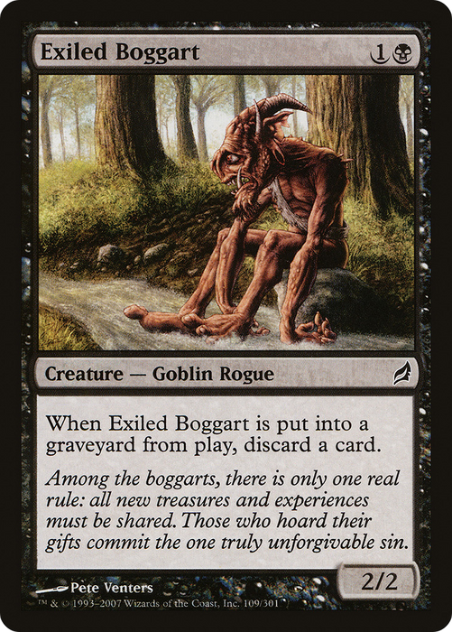 Exiled Boggart (LRW-109) - common - Foil