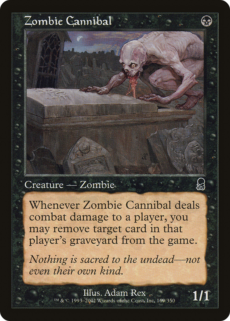 Zombie Cannibal (ODY-169) - common - Foil
