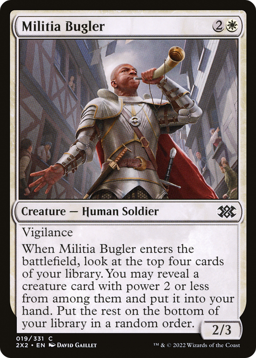 Militia Bugler (2X2-019) - common