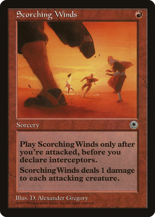 Scorching Winds (POR-149) - uncommon
