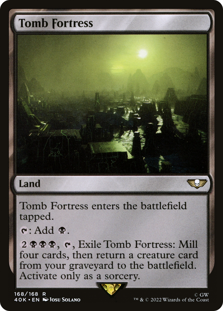 Tomb Fortress (40K-168) - rare