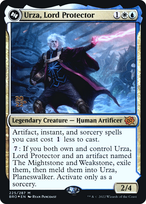 Urza, Lord Protector (PRE-225S) - mythic - Foil