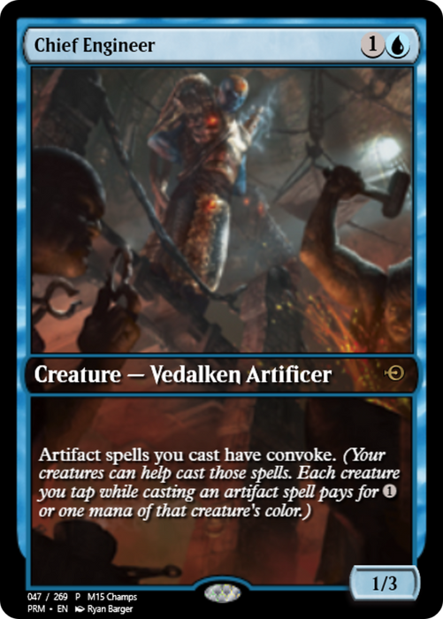 Chief Engineer (PRM-53824) - rare - Foil