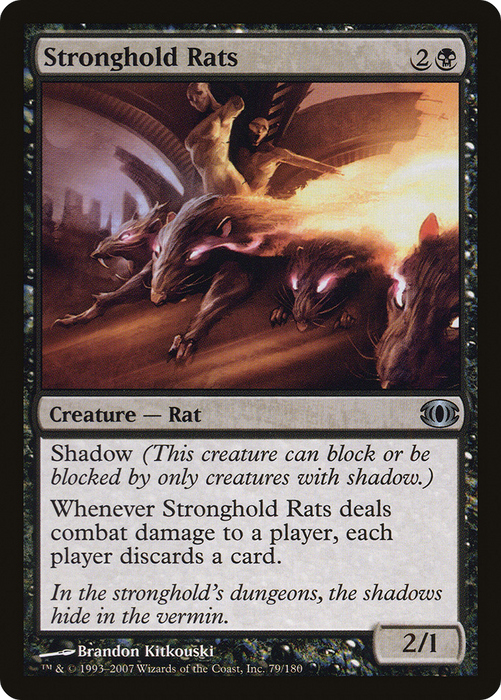 Stronghold Rats (FUT-079) - uncommon - Foil