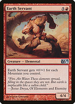 Earth Servant (M11-134) - uncommon - Foil