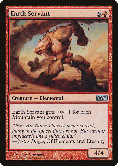 Earth Servant (M11-134) - uncommon