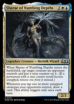 Sharae of Numbing Depths (WOE-213) - uncommon - Foil