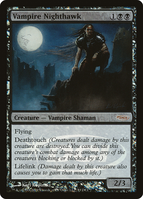 Vampire Nighthawk (WPN-033) - rare - Foil