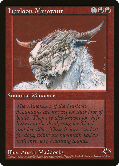 Hurloon Minotaur (O90P-006) - rare