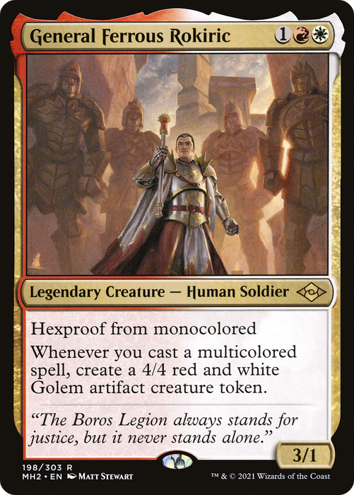 General Ferrous Rokiric (MH2-198) - rare - Foil