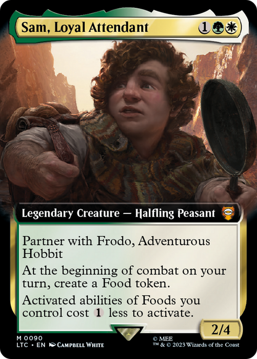 Sam, Loyal Attendant (LTC-090) - mythic: (Extended Art)